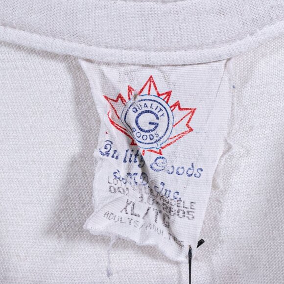 Canada Quality Outfitters Moose T-Shirt Large VTG 90s Nature Classic - Picture 8 of 8